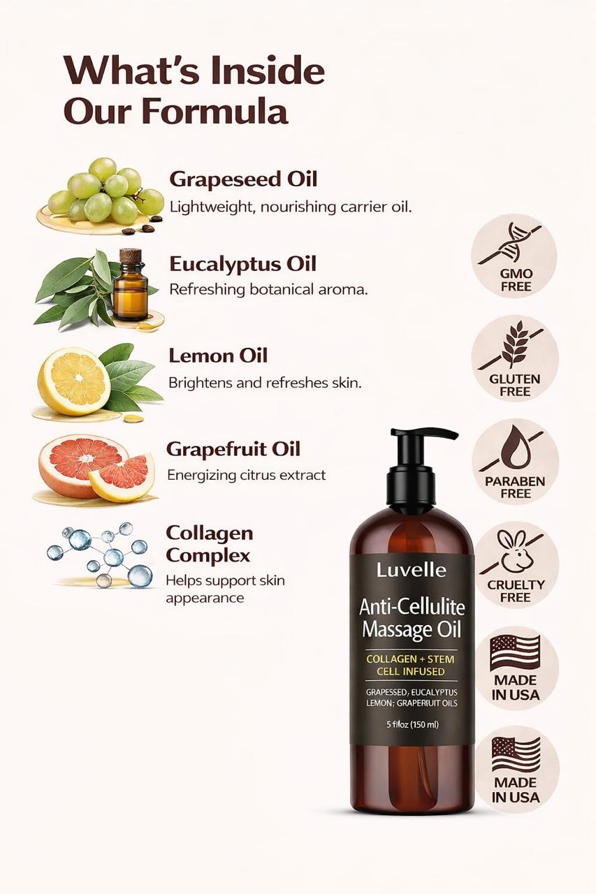 Anti-Cellulite Massage Oil